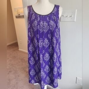 Maeve Violet Floral Dress Size M